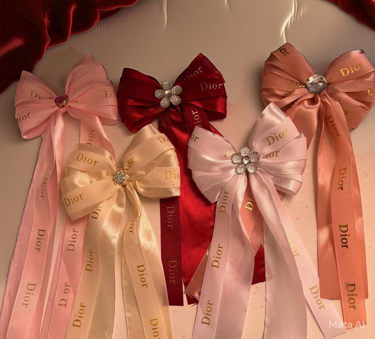 Pre Made Dior bows