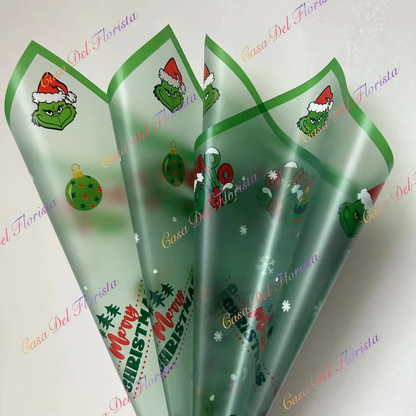 Grinch wrapping paper