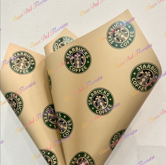 Starbucks wrapping paper