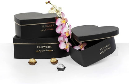 Heart boxes set of 3 sizes