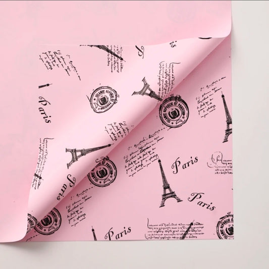 Eiffel Tower wrapping paper