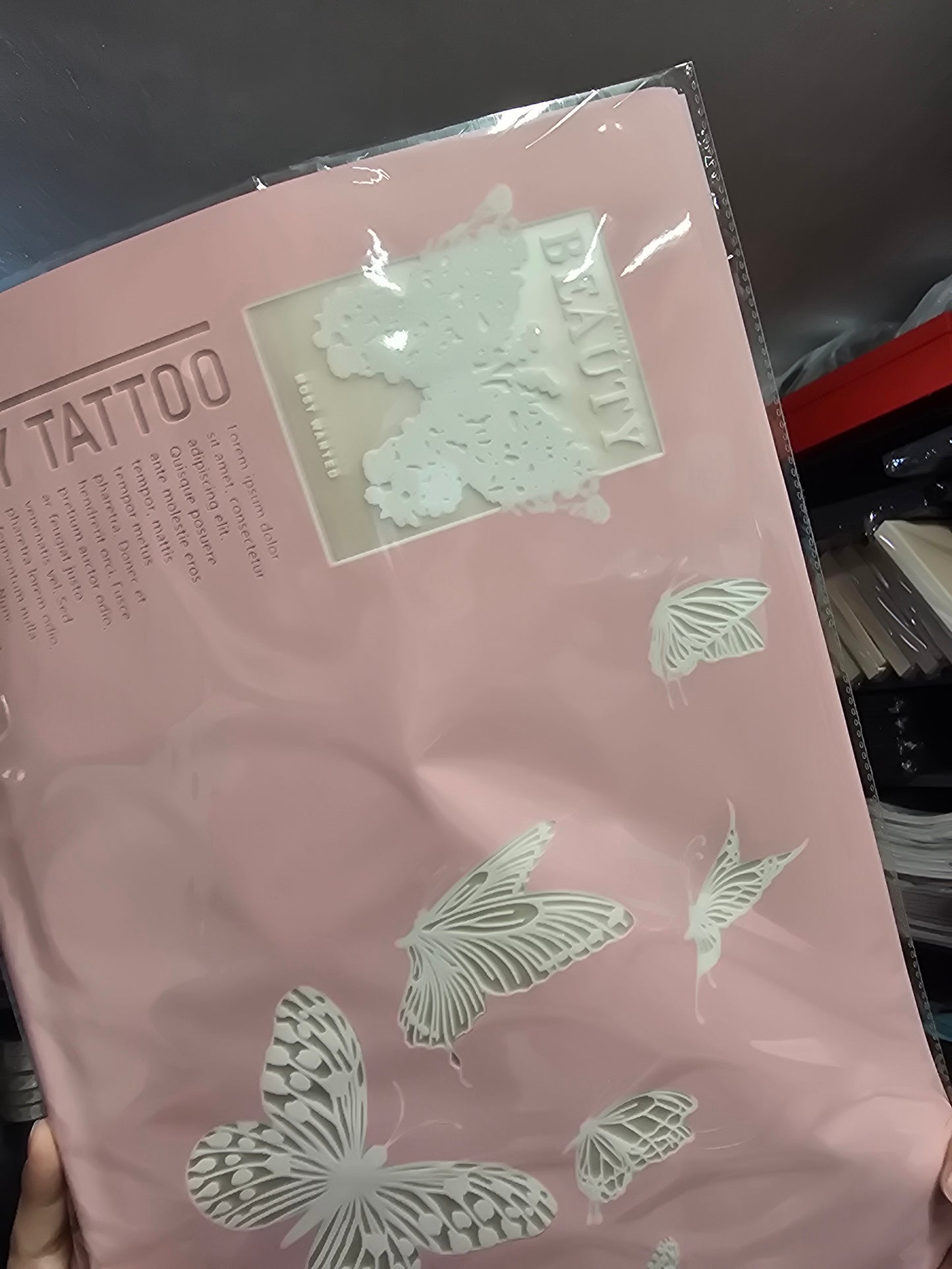 Butterfly Tattoo Translucent