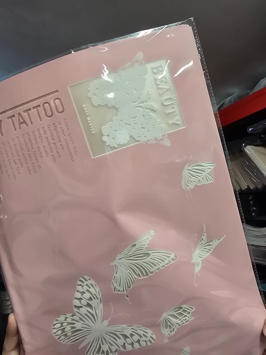 Butterfly Tattoo Translucent