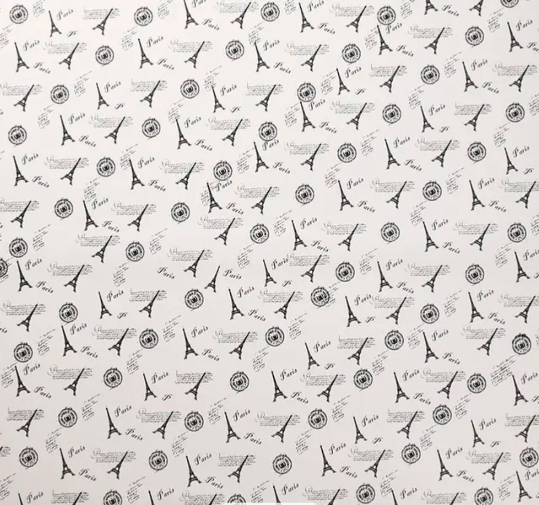 Eiffel Tower wrapping paper