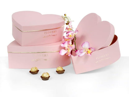 Heart boxes set of 3 sizes